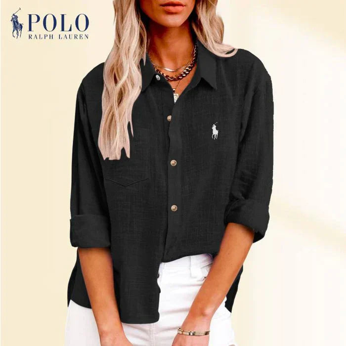 R. Lauren Kvinders Polo T-shirt