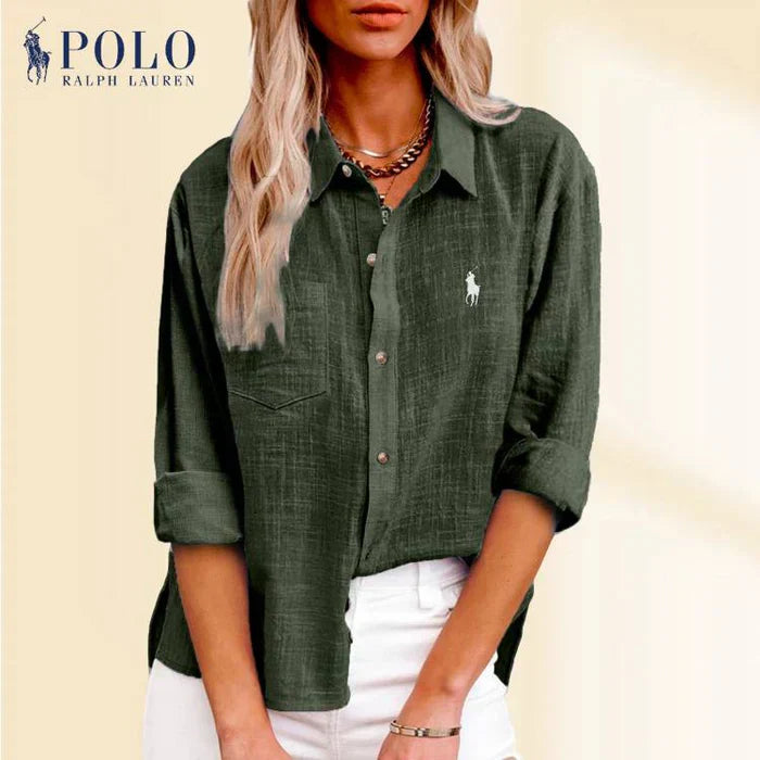 R. Lauren Kvinders Polo T-shirt