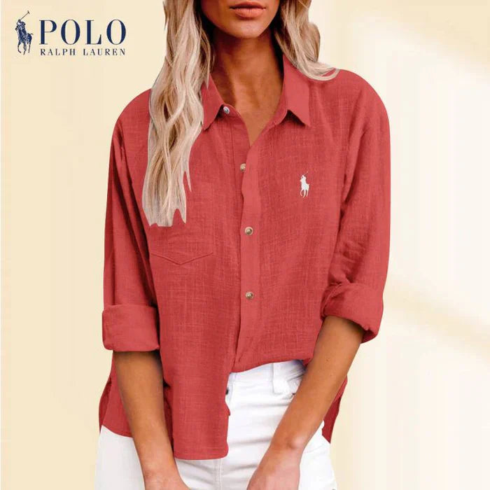 R. Lauren Kvinders Polo T-shirt