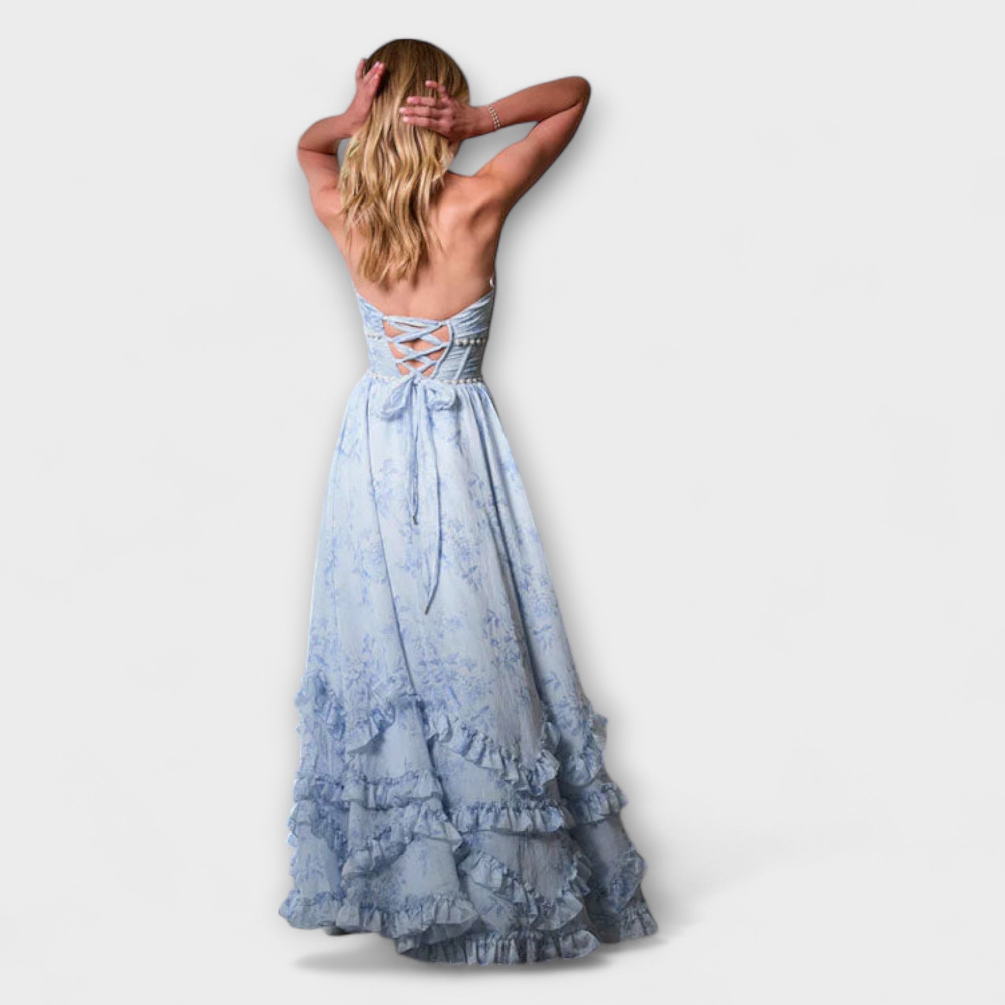 Luzie - Chic Lang Flydende Kjole