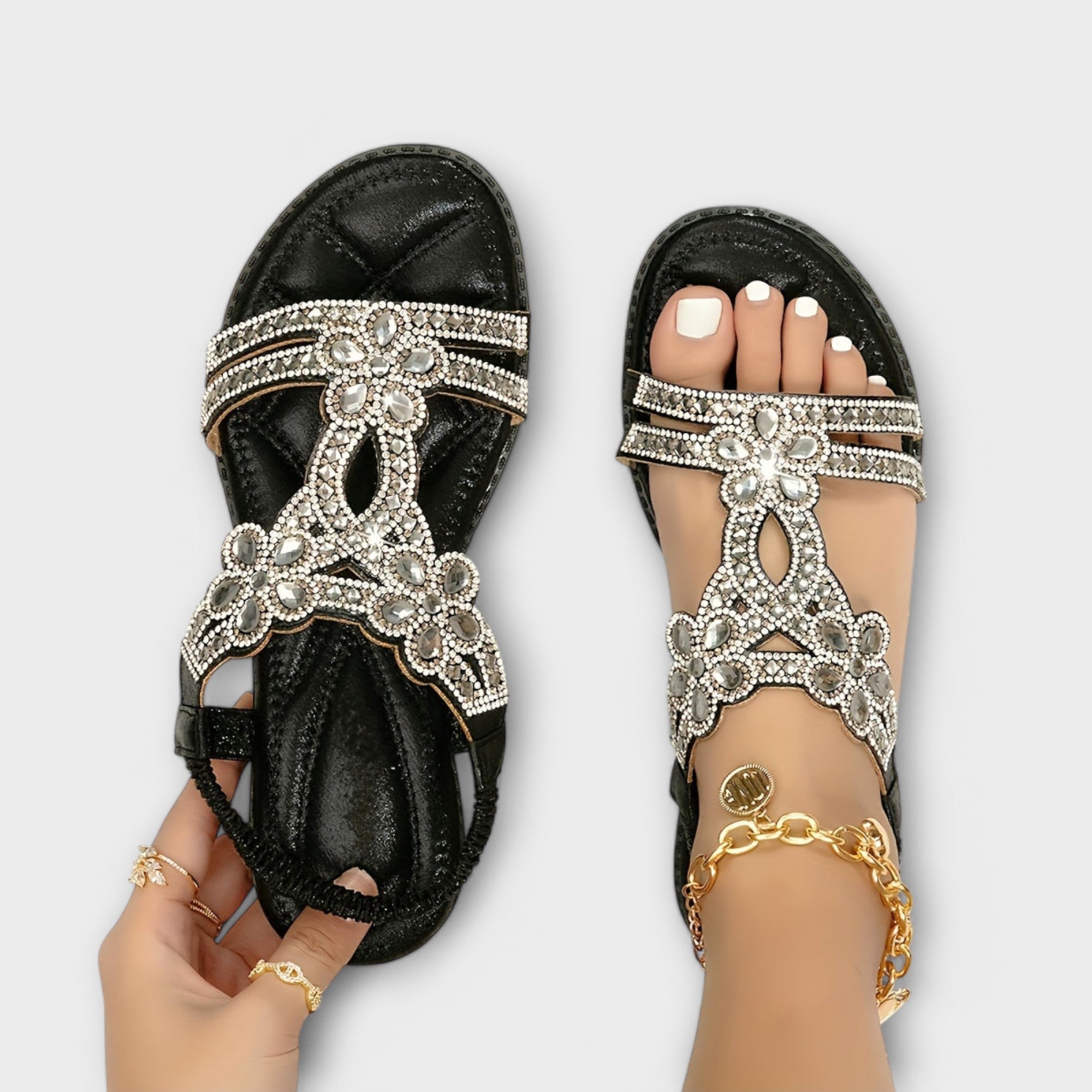 Rosalie - Ortopædiske Sandaler i Boho Stil