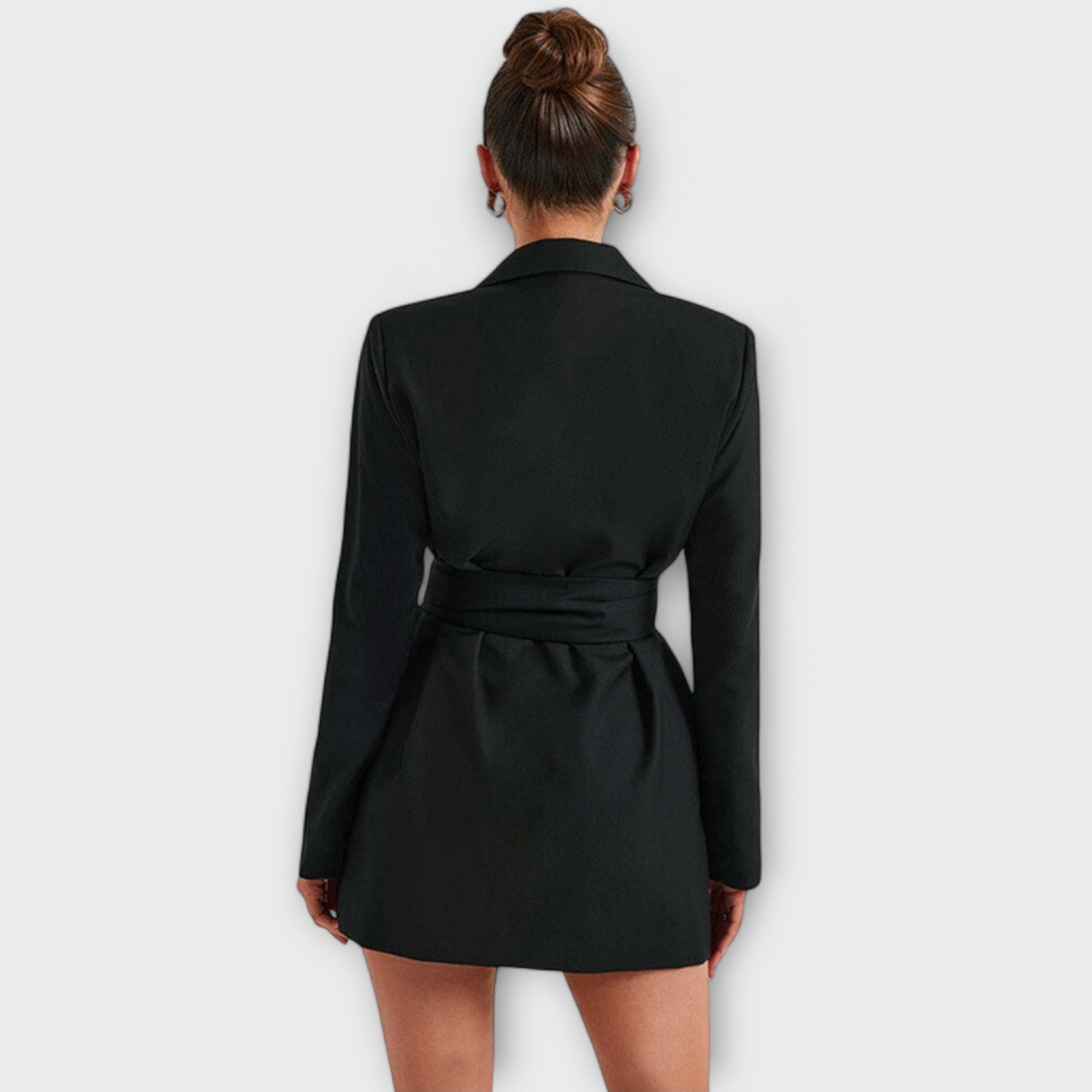 Blazer Kjole med V-udskæring