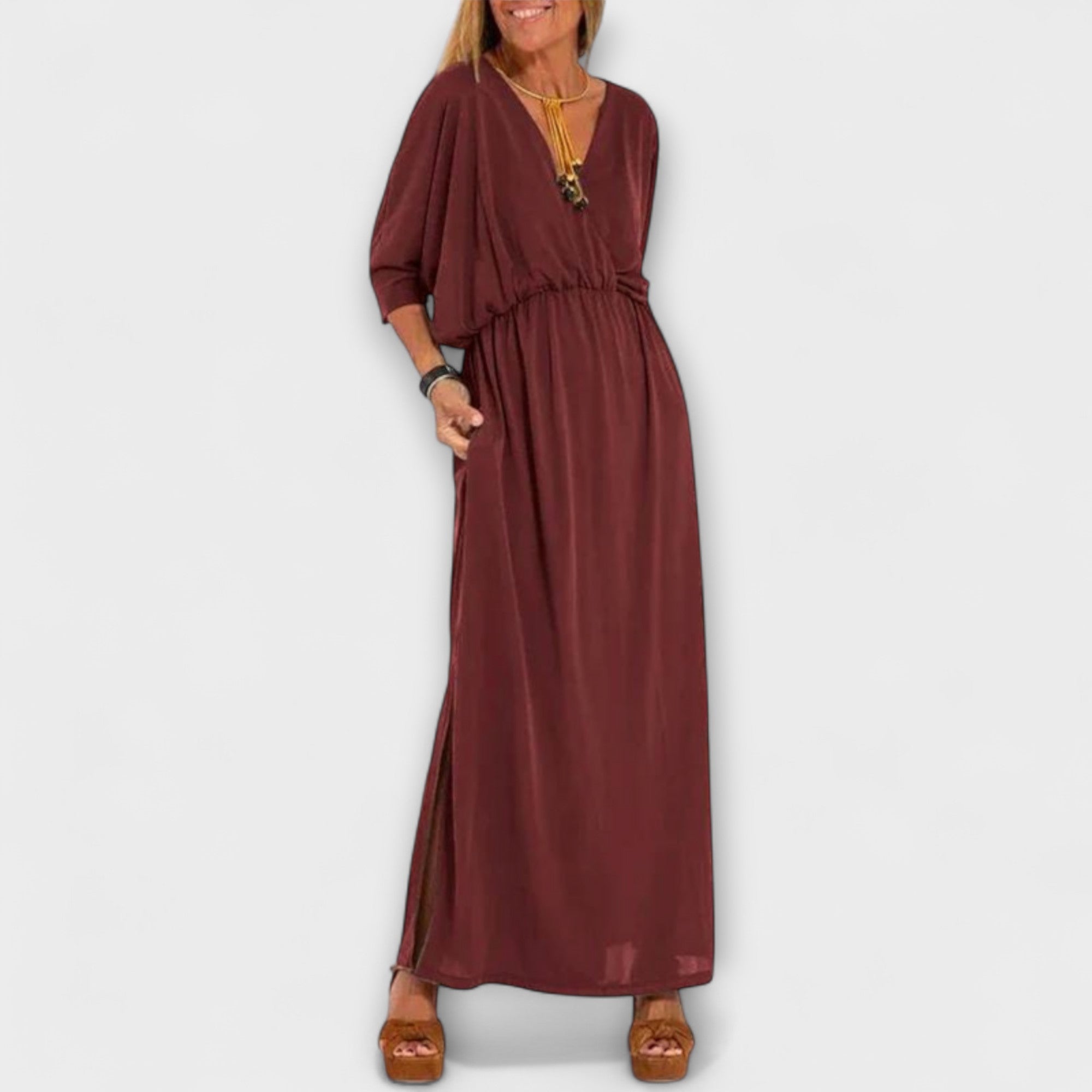 Lani - Retro Maxi Kjole