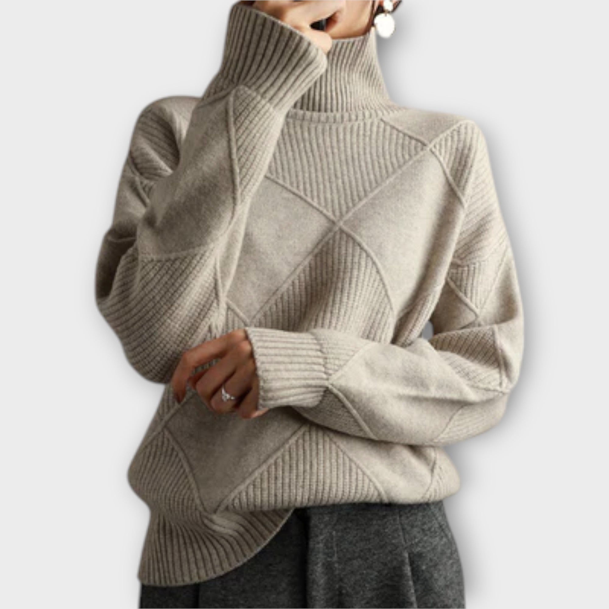 Melanie - Lunt Turtleneck Sweater
