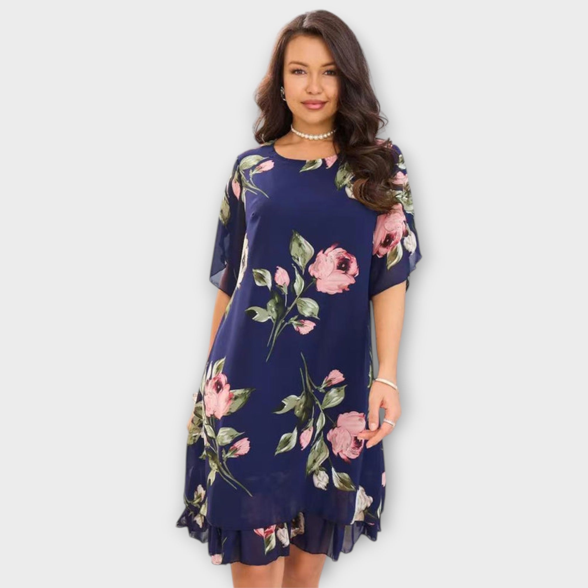 Melin - Elegant Chiffon Kjole