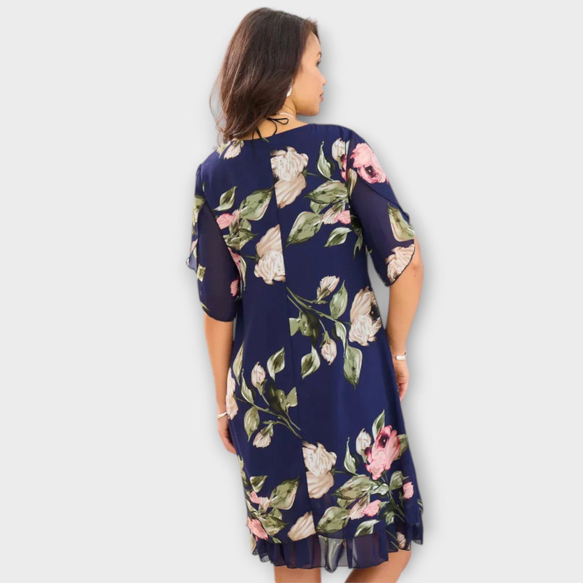 Melin - Elegant Chiffon Kjole