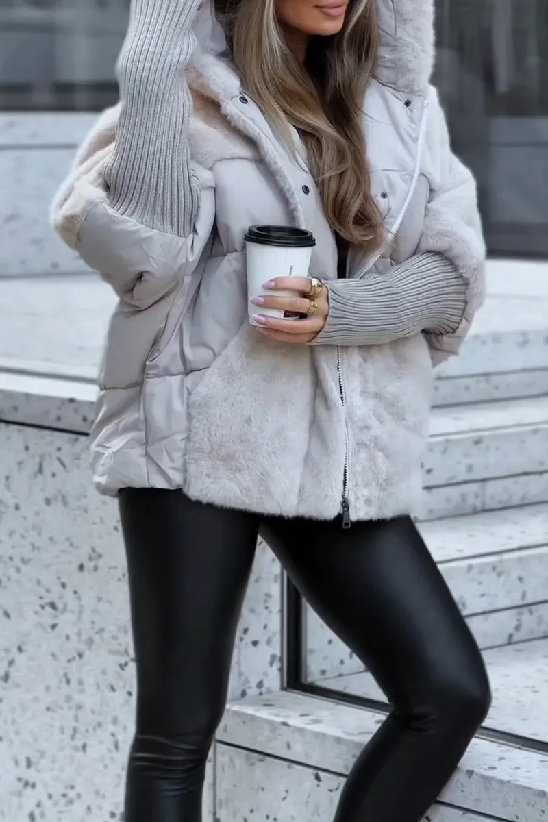 Ava - Elegant Puffer Jakke