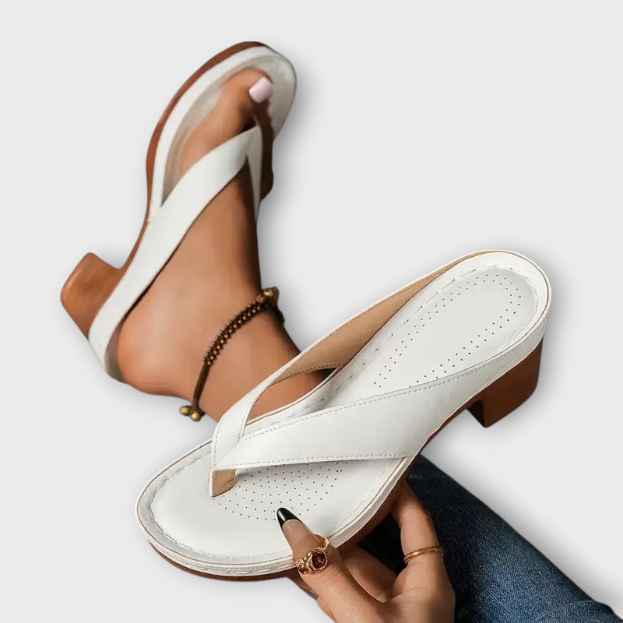 Emily - Ortopædiske Hæle Slippers
