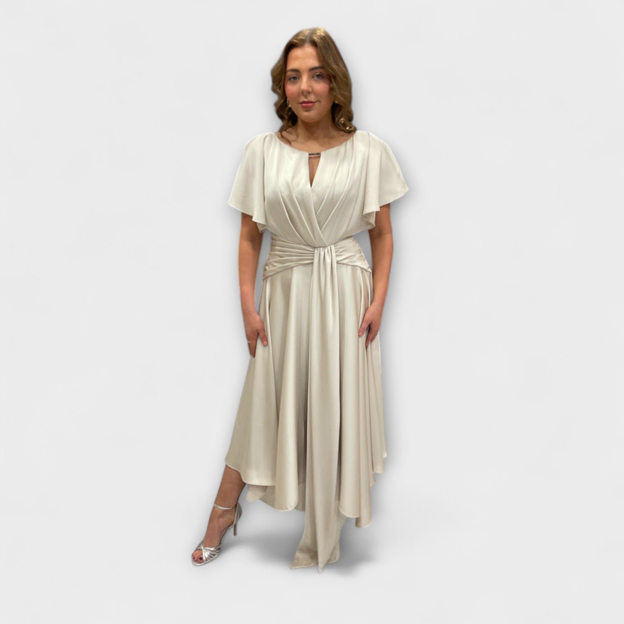 Anni – Maisonel Draperet Kjole