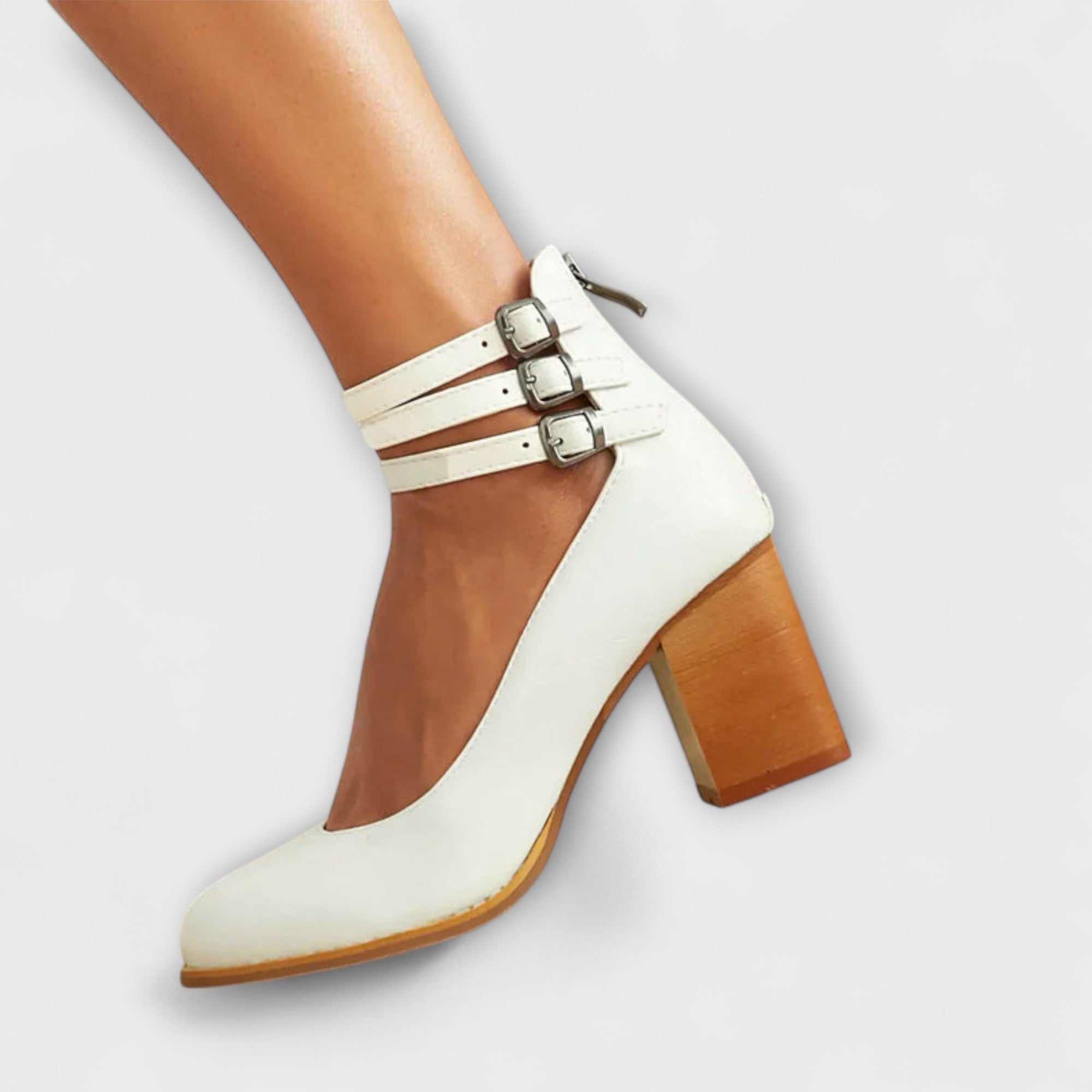 Alira – Pumps med Ankelrem Design