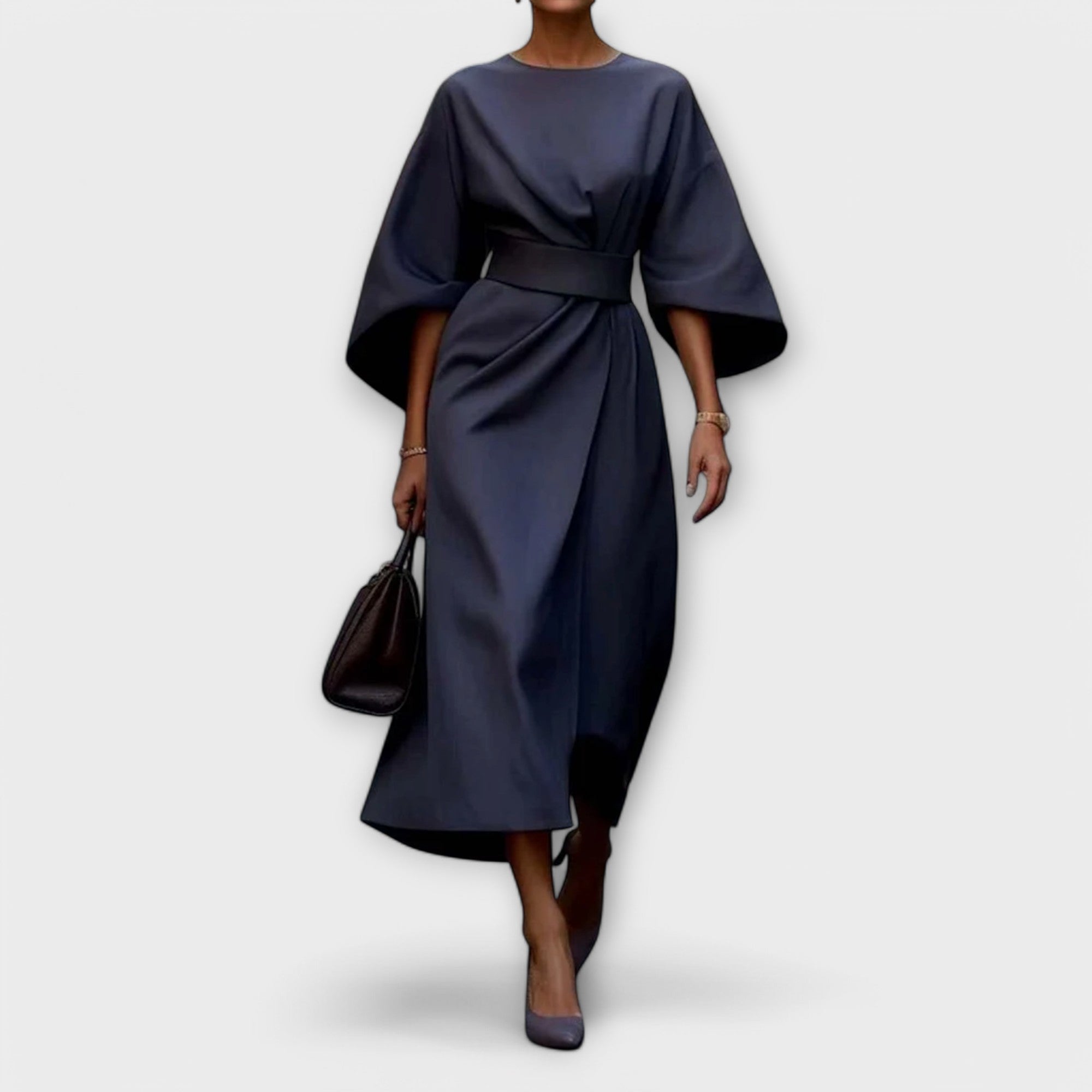 Sonia - Elegant Kjole med Ærmer