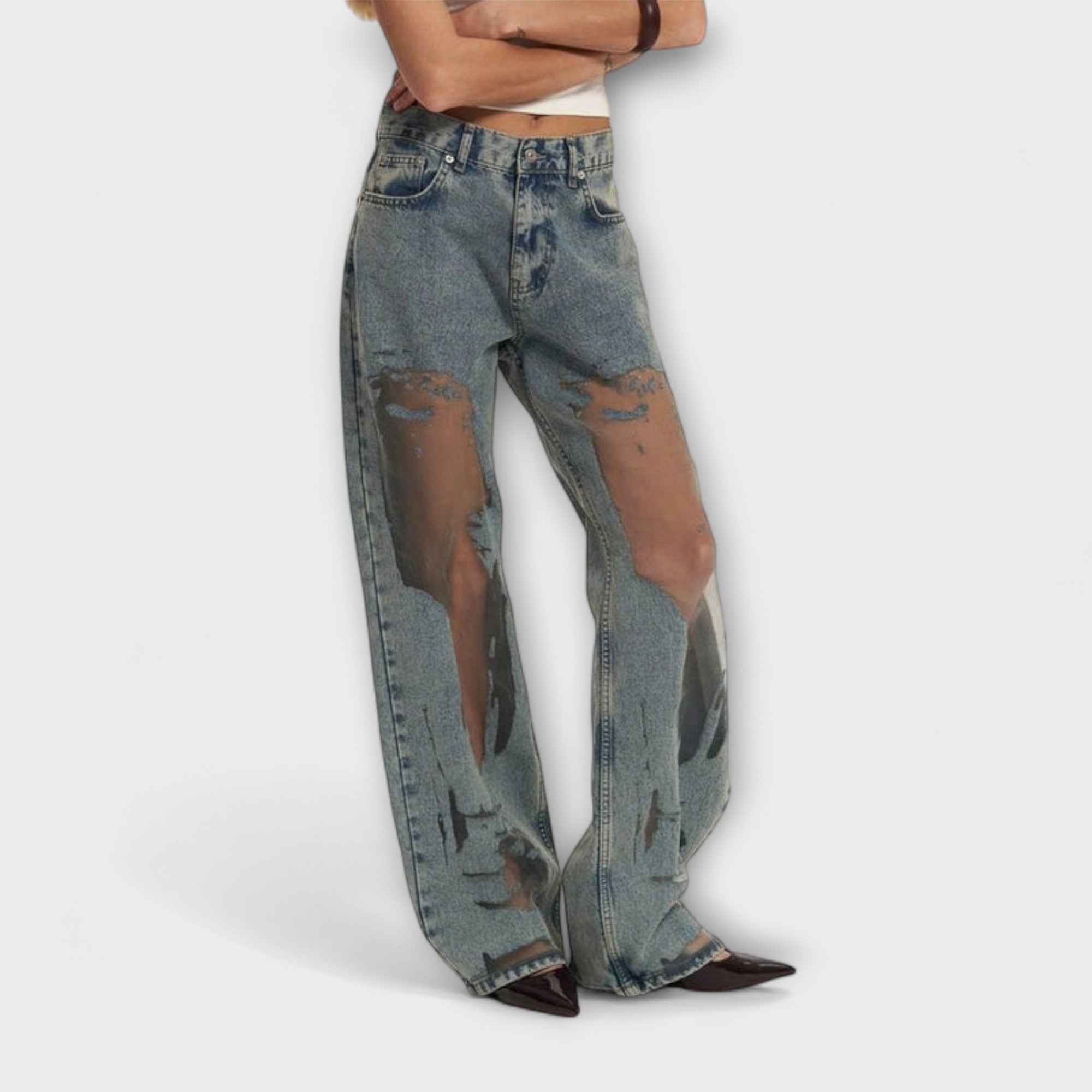 Rayne - Trixie Klart Blå Denim Jeans