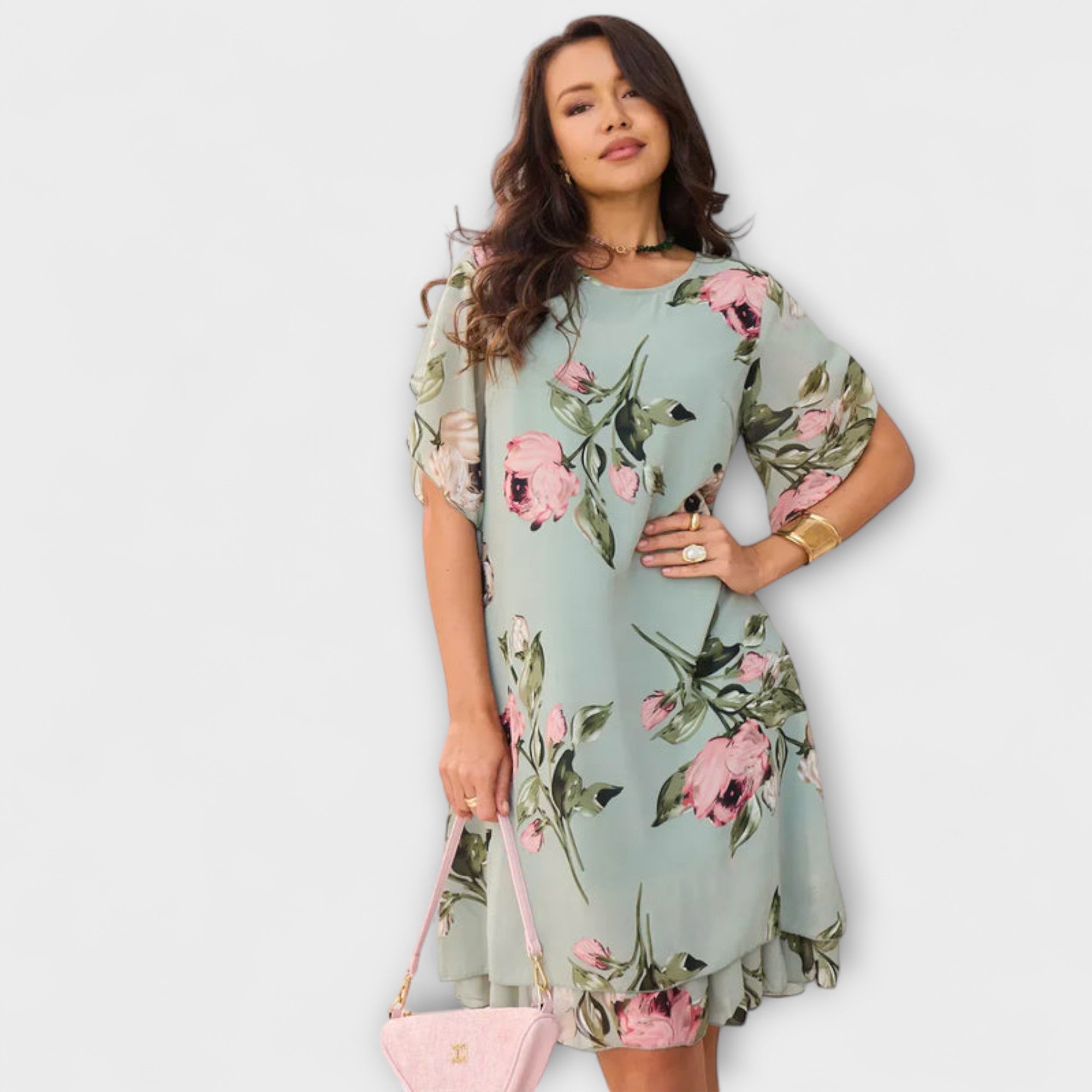 Melin - Elegant Chiffon Kjole