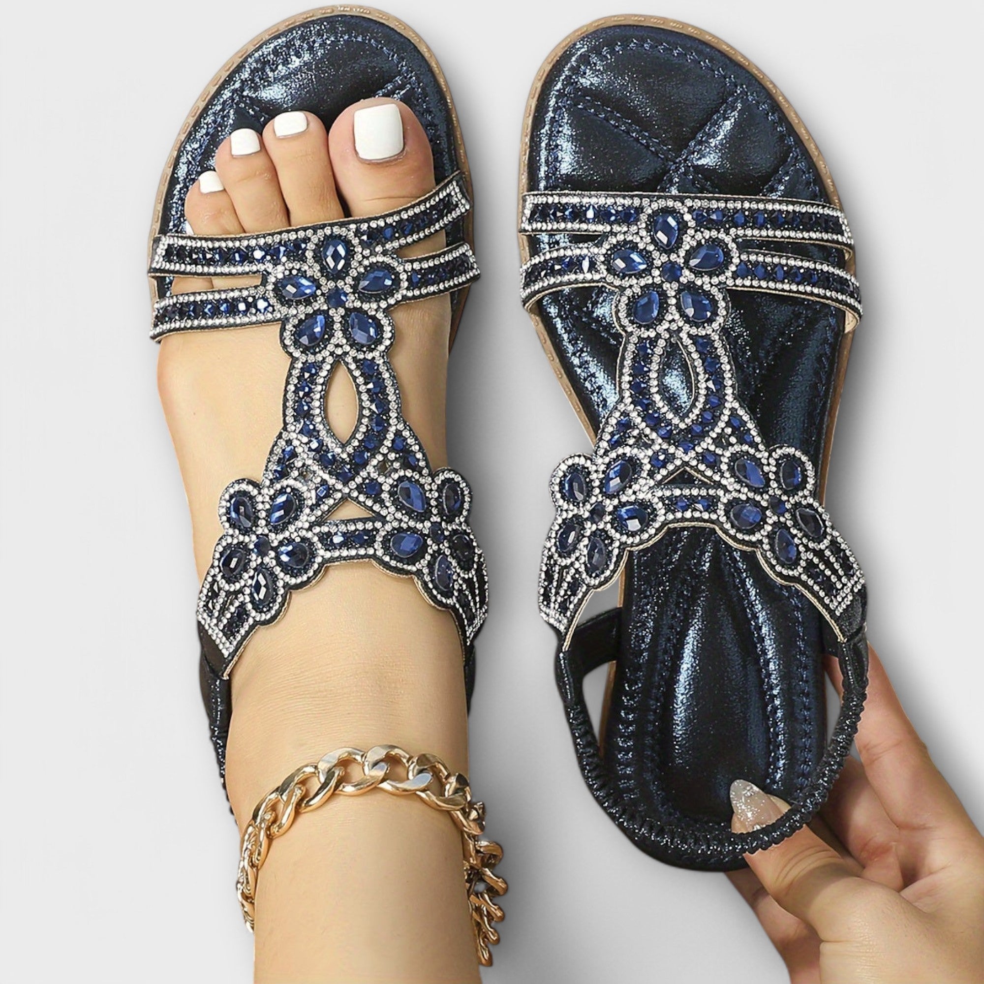 Rosalie - Ortopædiske Sandaler i Boho Stil