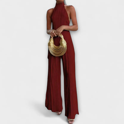 Pilarica - Elegant Plisseret Asymmetrisk Sæt