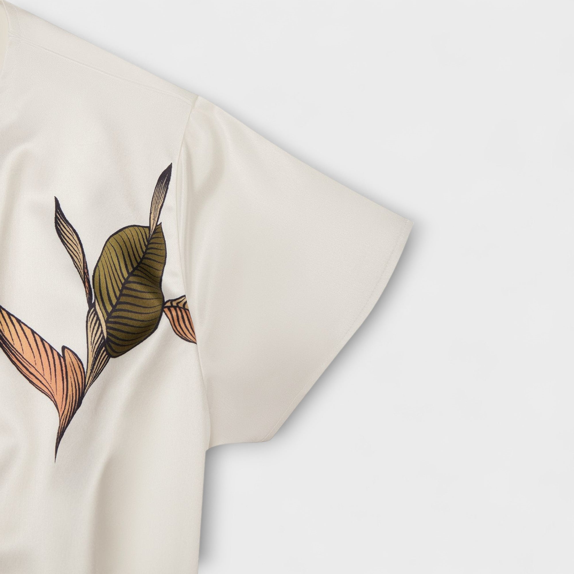 Satin Wrap Kjole
