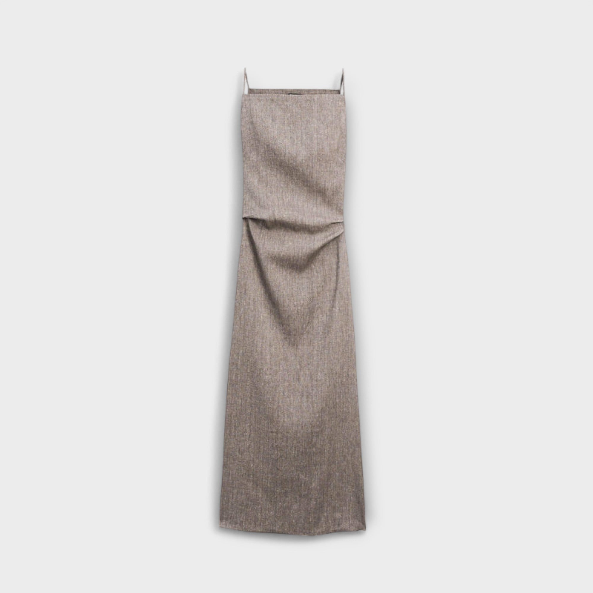 Clara - Flydende Maxi Kjole lavet af Linned Blend