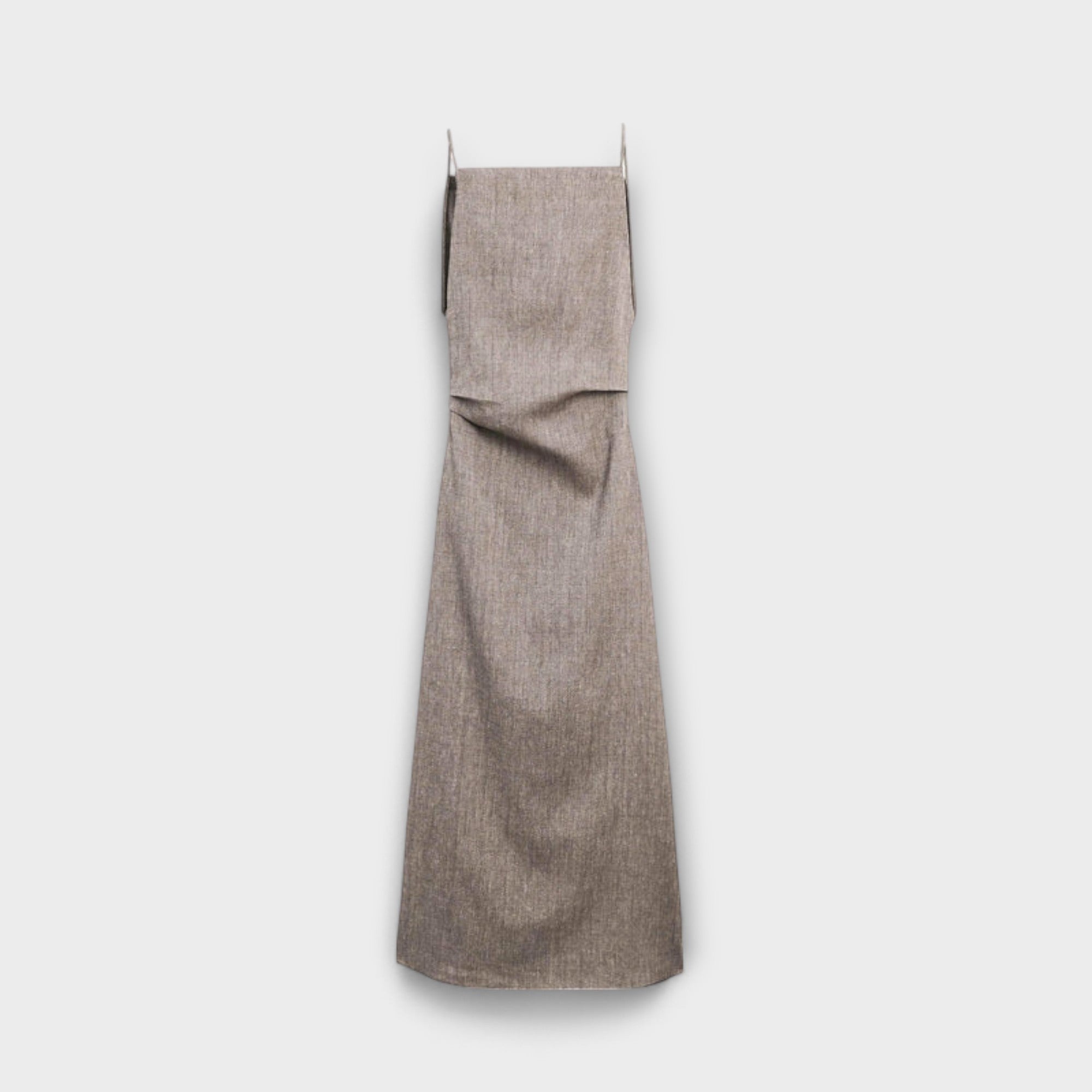 Clara - Flydende Maxi Kjole lavet af Linned Blend