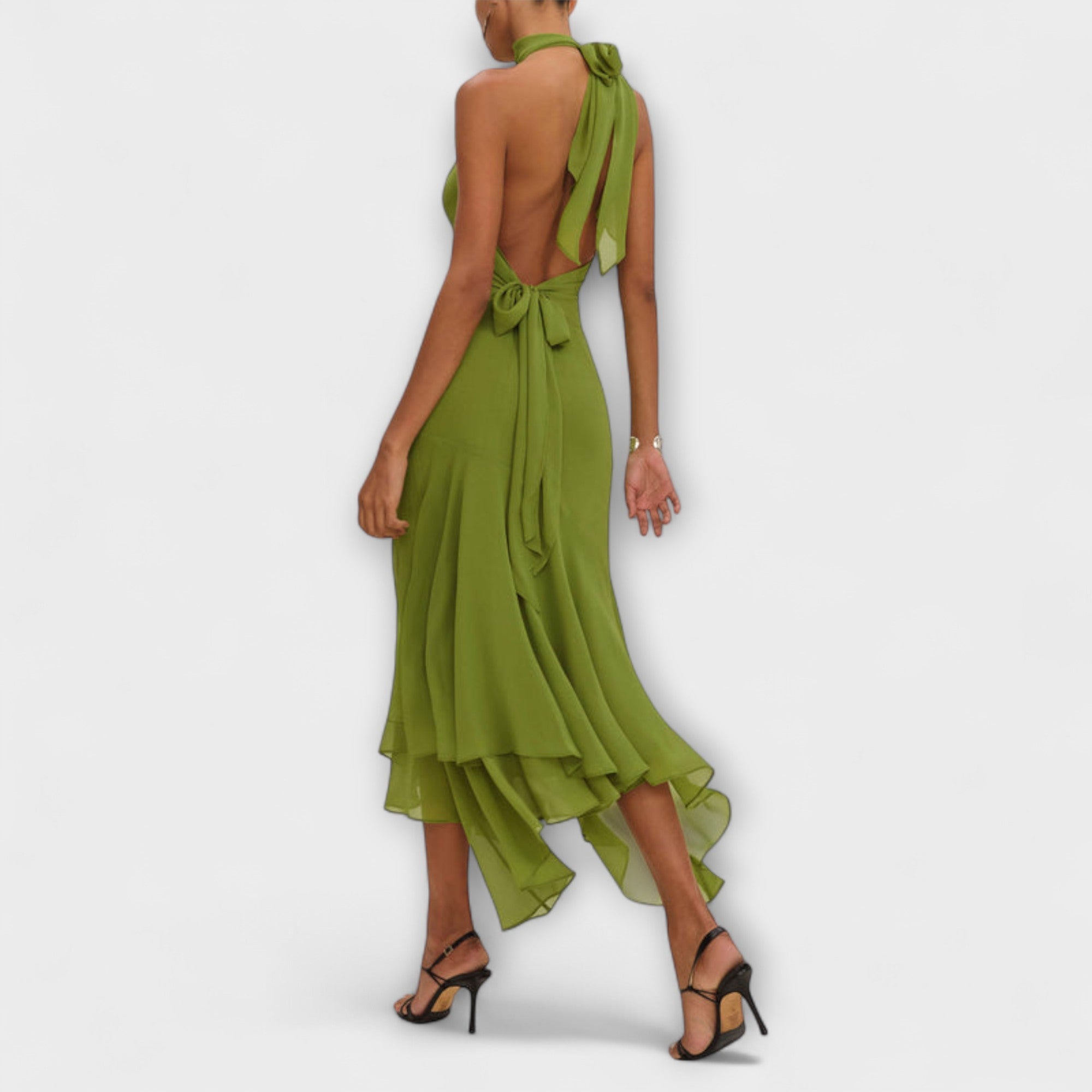 Elodie - Chic Asymmetrisk Maxi Kjole