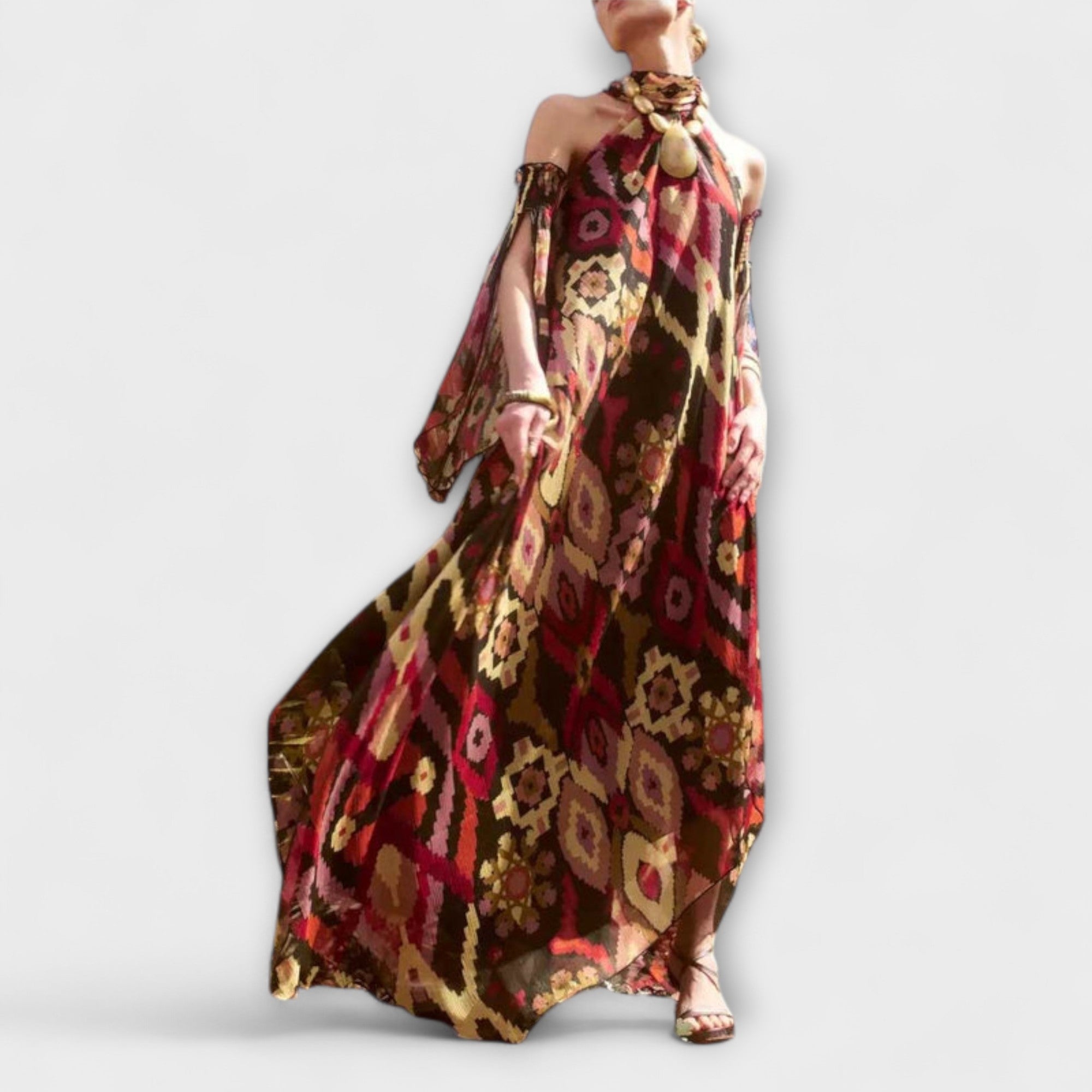 Monroe - Bohemisk Inspireret Maxi Kjole