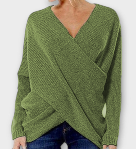 Heidi - Kryds Sweater