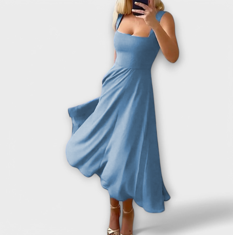 Elegant Ærmeløs Kjole