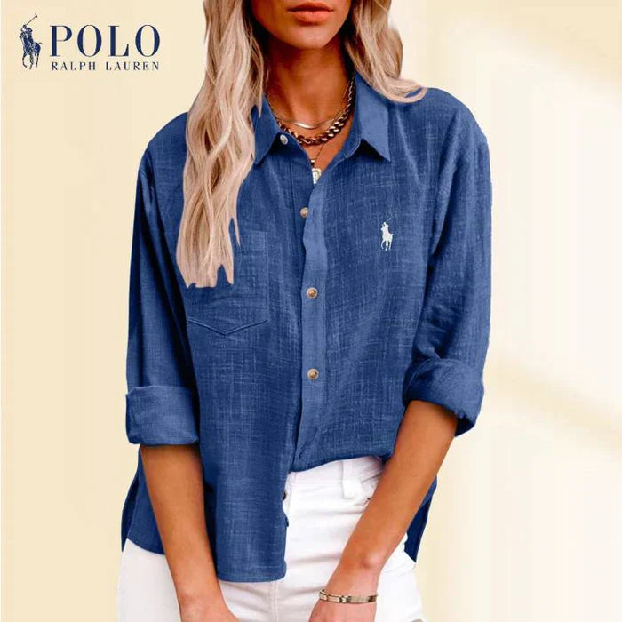R. Lauren Kvinders Polo T-shirt