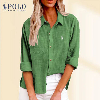 R. Lauren Kvinders Polo T-shirt