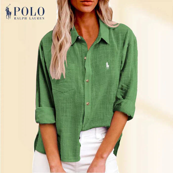R. Lauren Kvinders Polo T-shirt