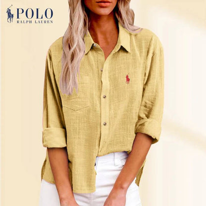 R. Lauren Kvinders Polo T-shirt