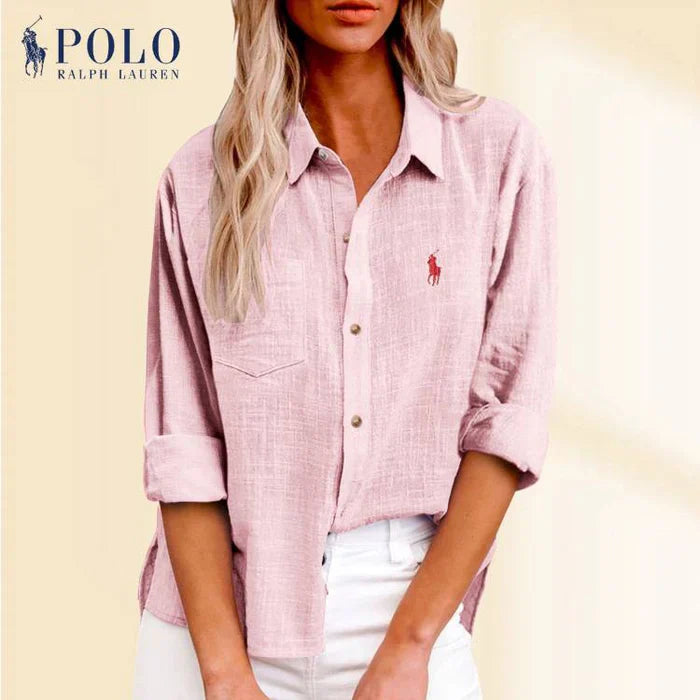 R. Lauren Kvinders Polo T-shirt