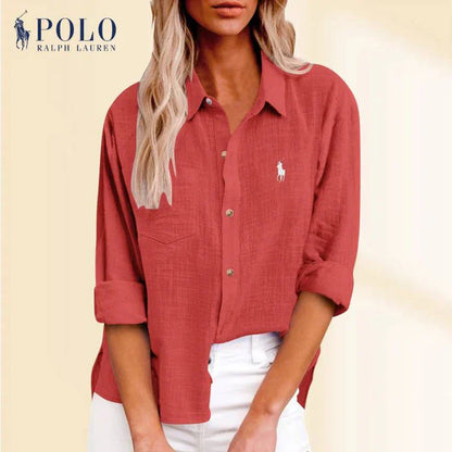 R. Lauren Kvinders Polo T-shirt