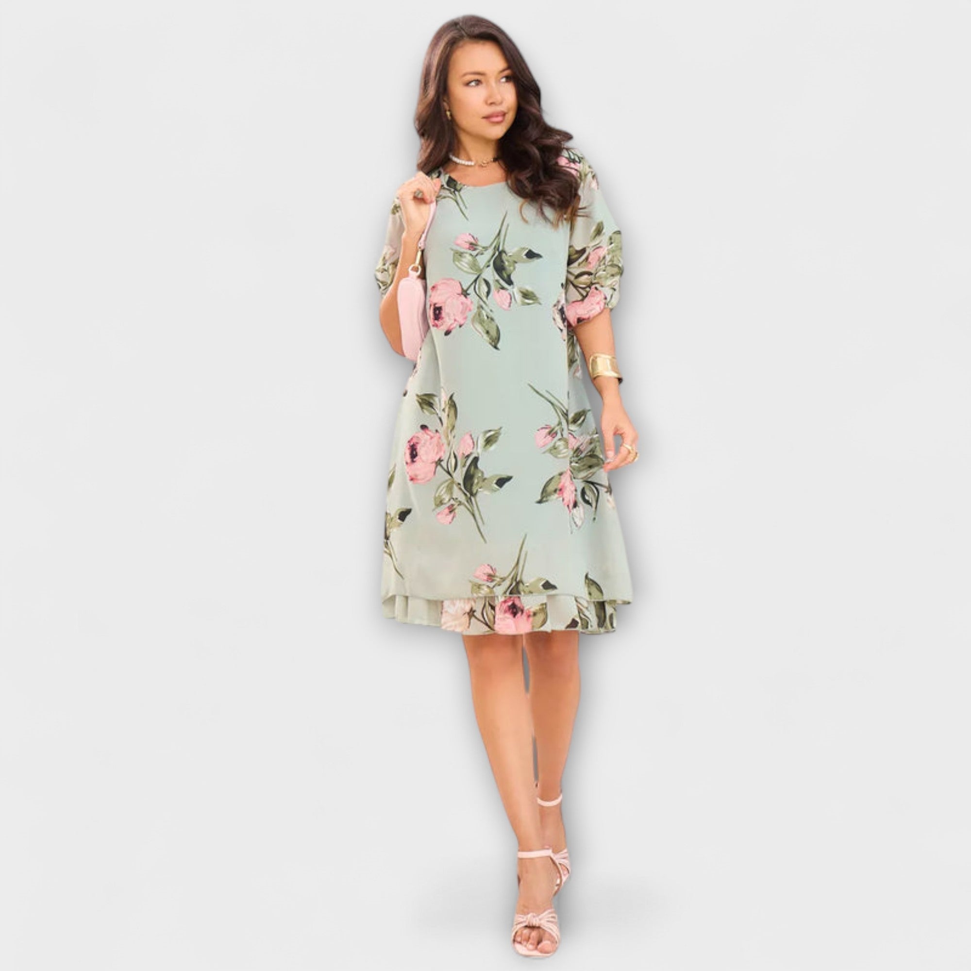 Melin - Elegant Chiffon Kjole