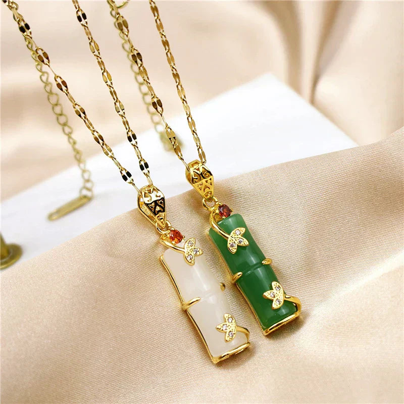 Jade Amulet Halskæde