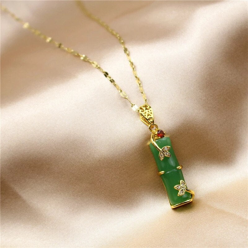 Jade Amulet Halskæde