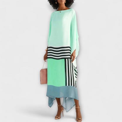 Elenora - Låge skåret geometrisk kaftan