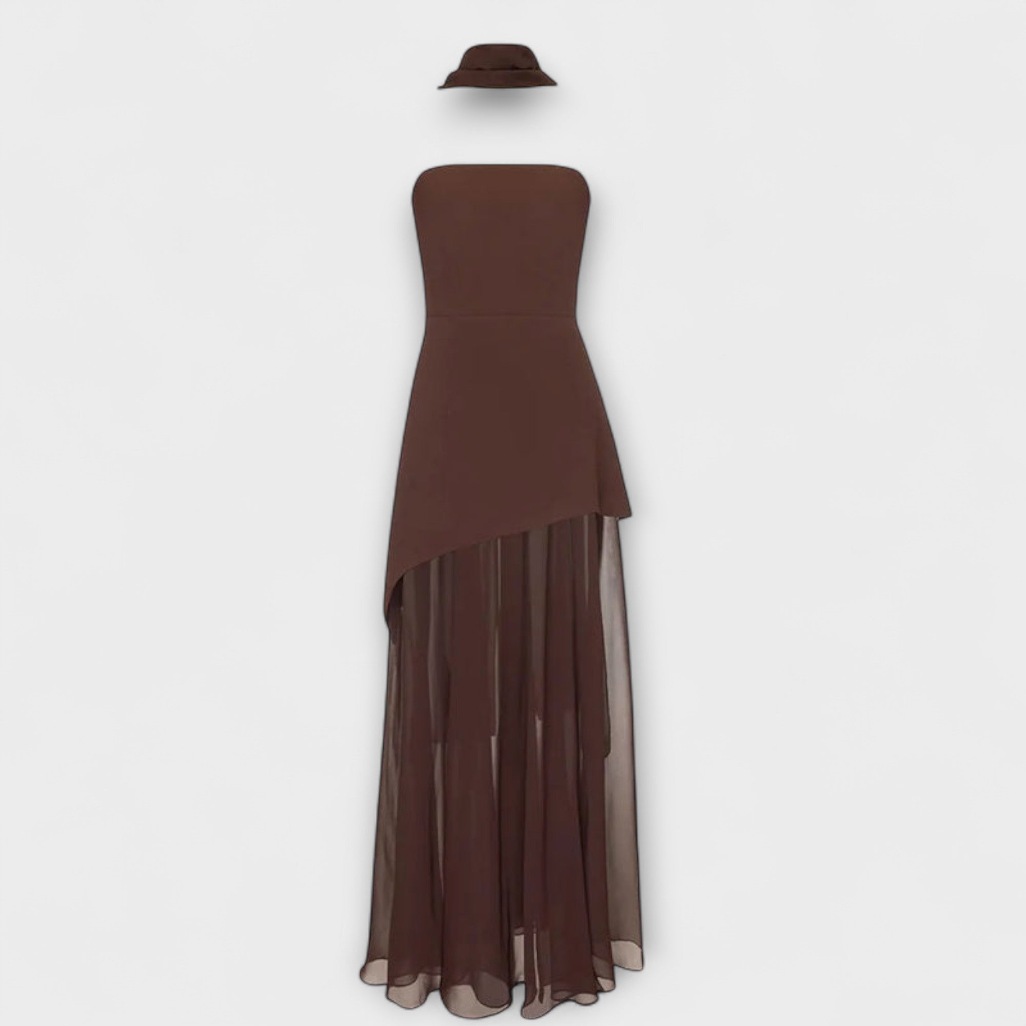 Goldie - Maxi Kjole lavet af Chiffon