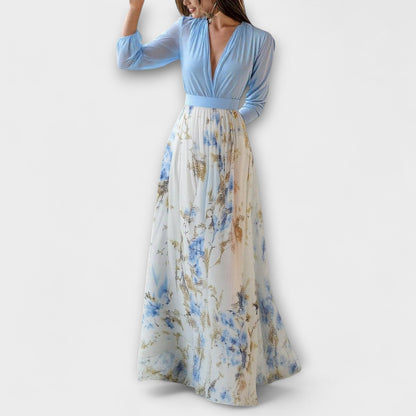 Harper - Blomster Maxi Kjole