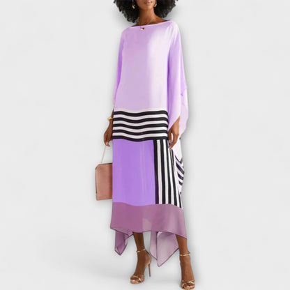 Elenora - Låge skåret geometrisk kaftan