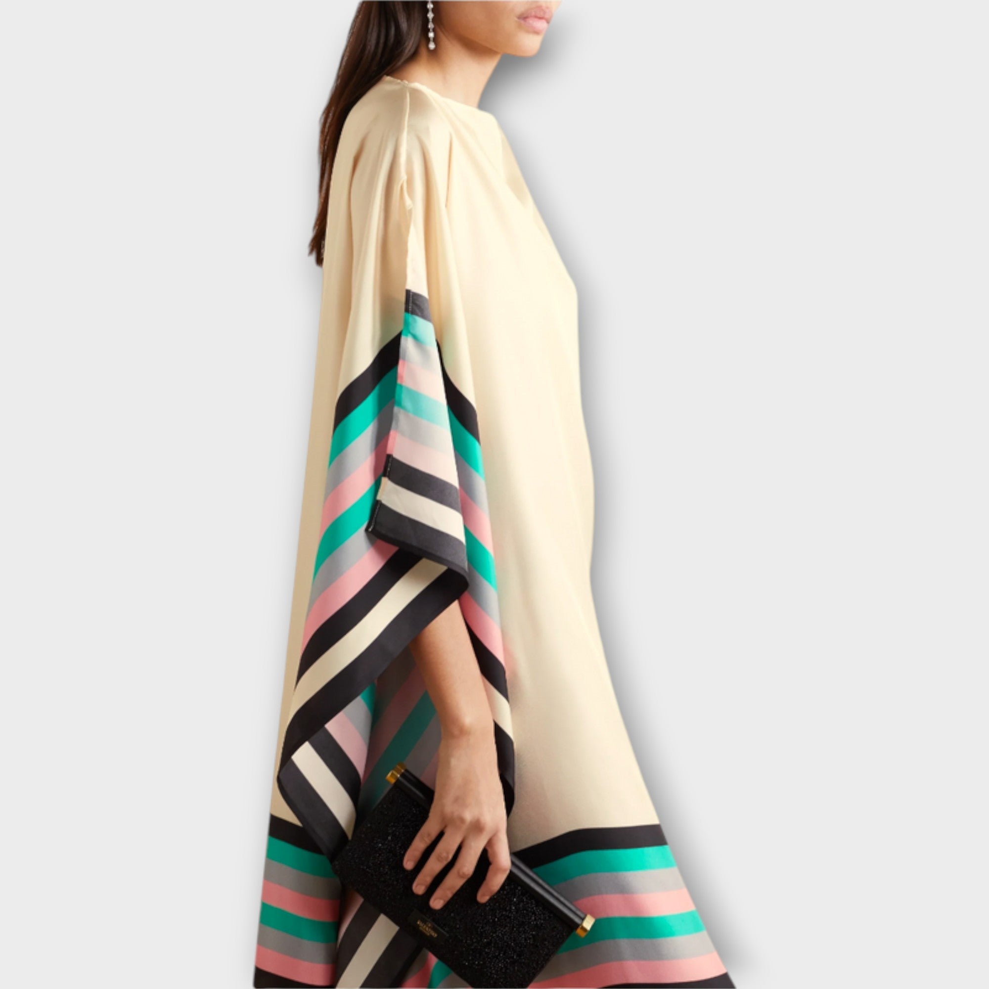 Elenora - Låge skåret geometrisk kaftan
