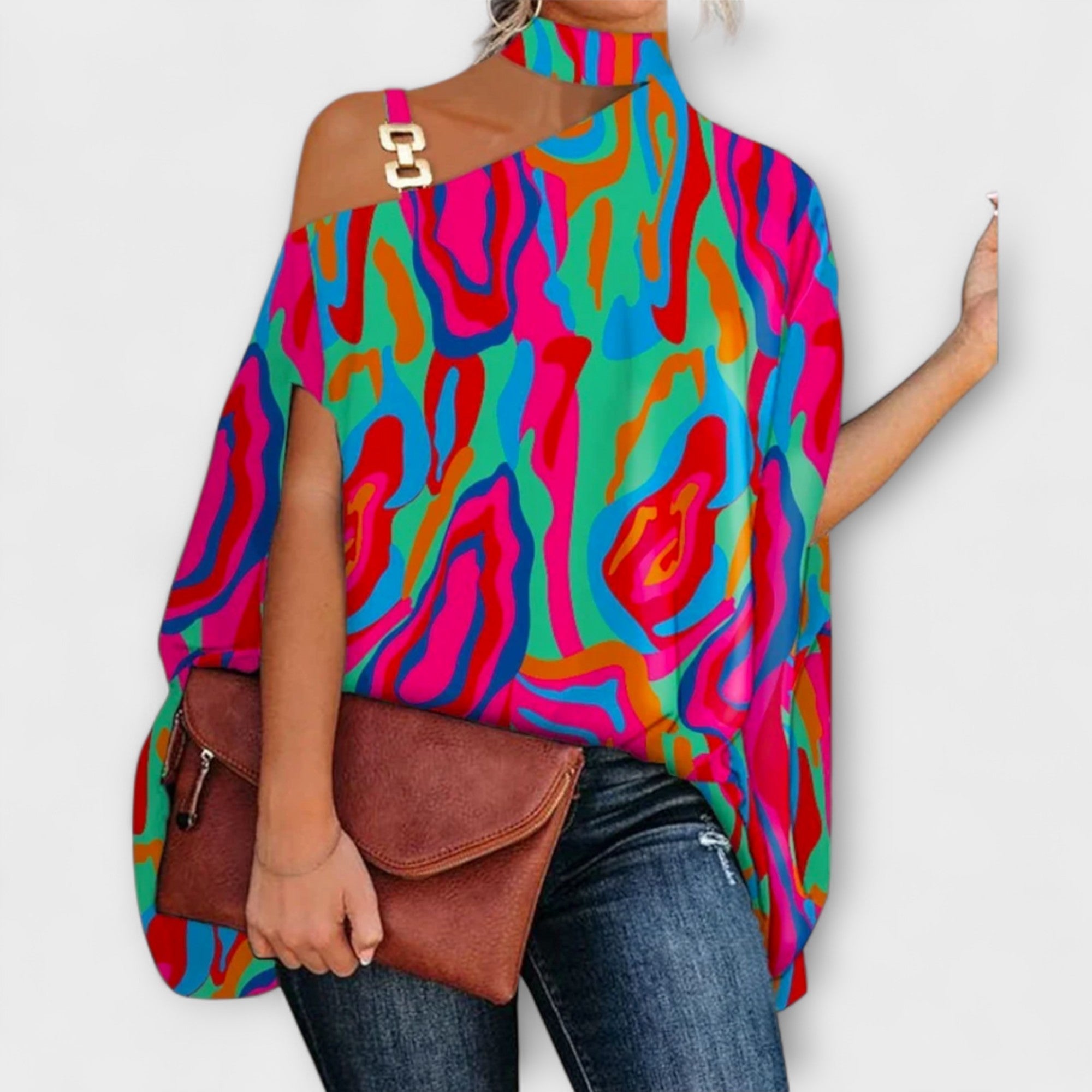 Off-Shoulder Bluse til Kvinder