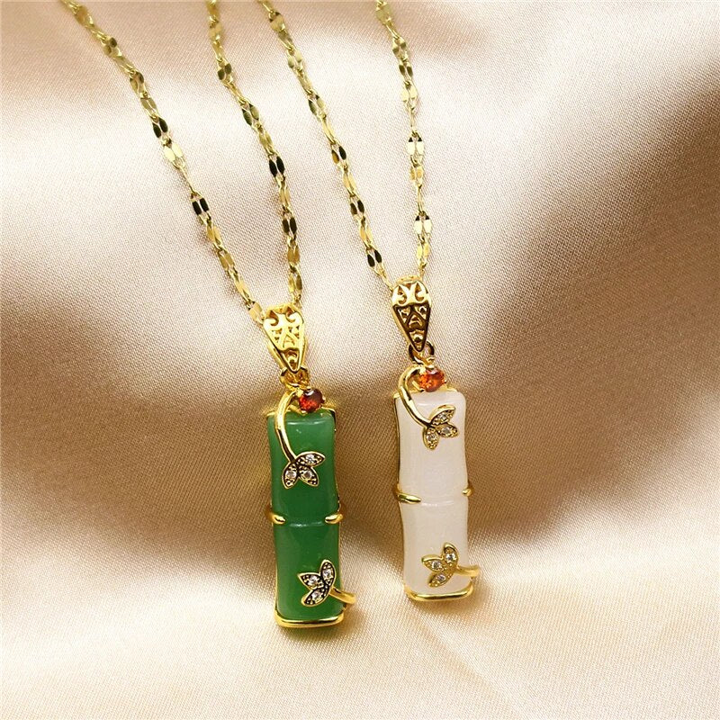 Jade Amulet Halskæde