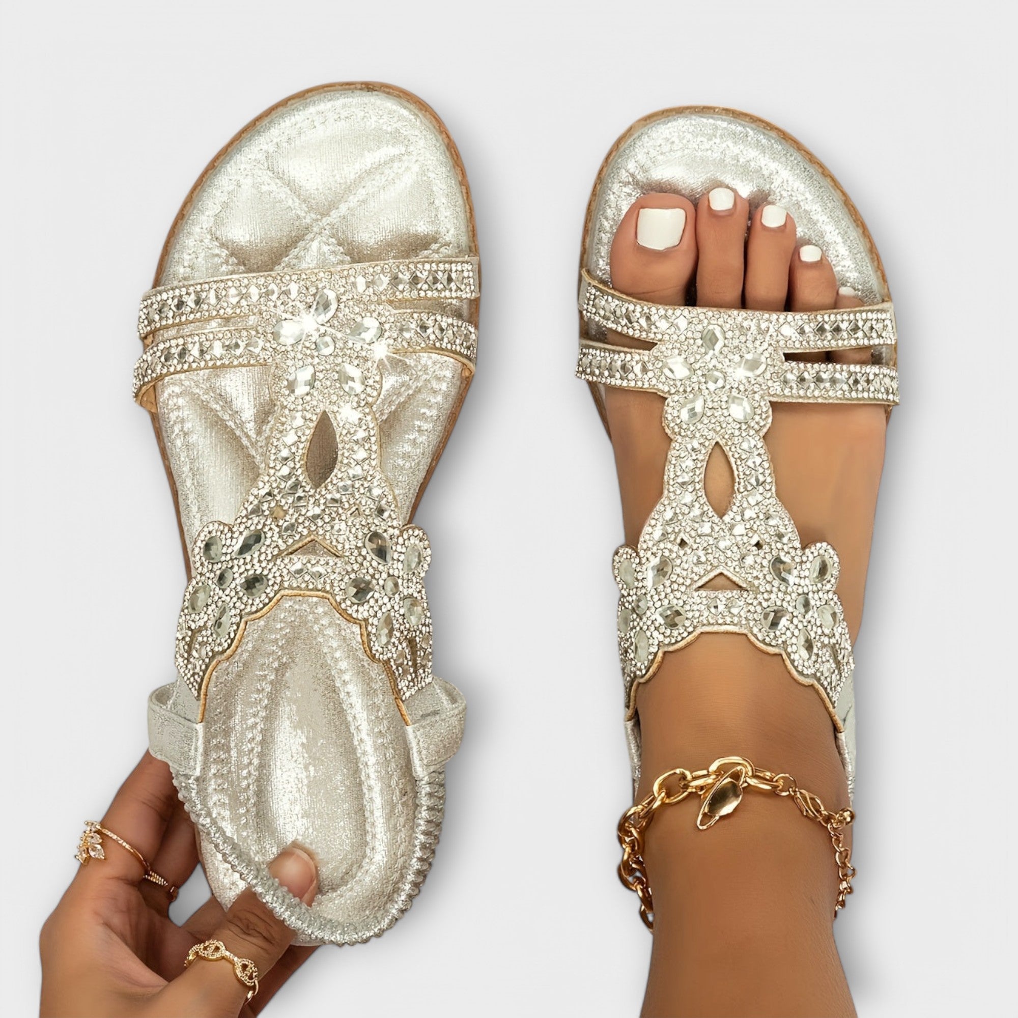 Rosalie - Ortopædiske Sandaler i Boho Stil
