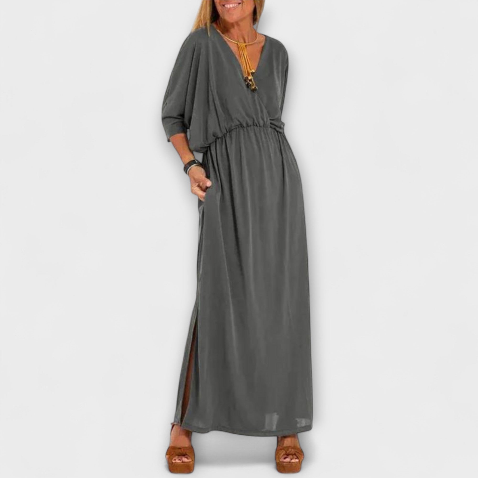 Lani - Retro Maxi Kjole