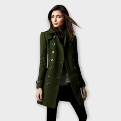 Linda - Dobbeltbrystet Trench Coat