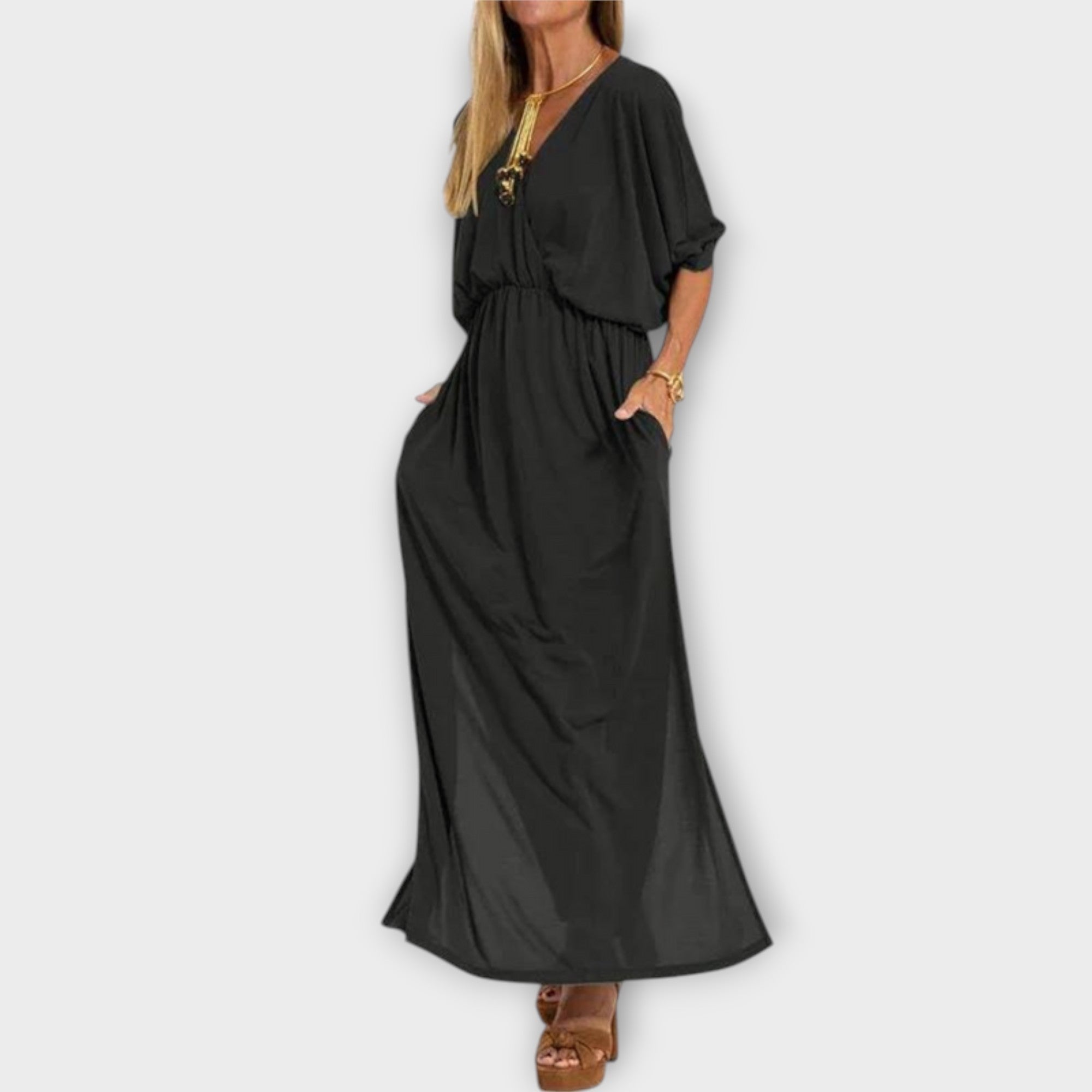 Lani - Retro Maxi Kjole