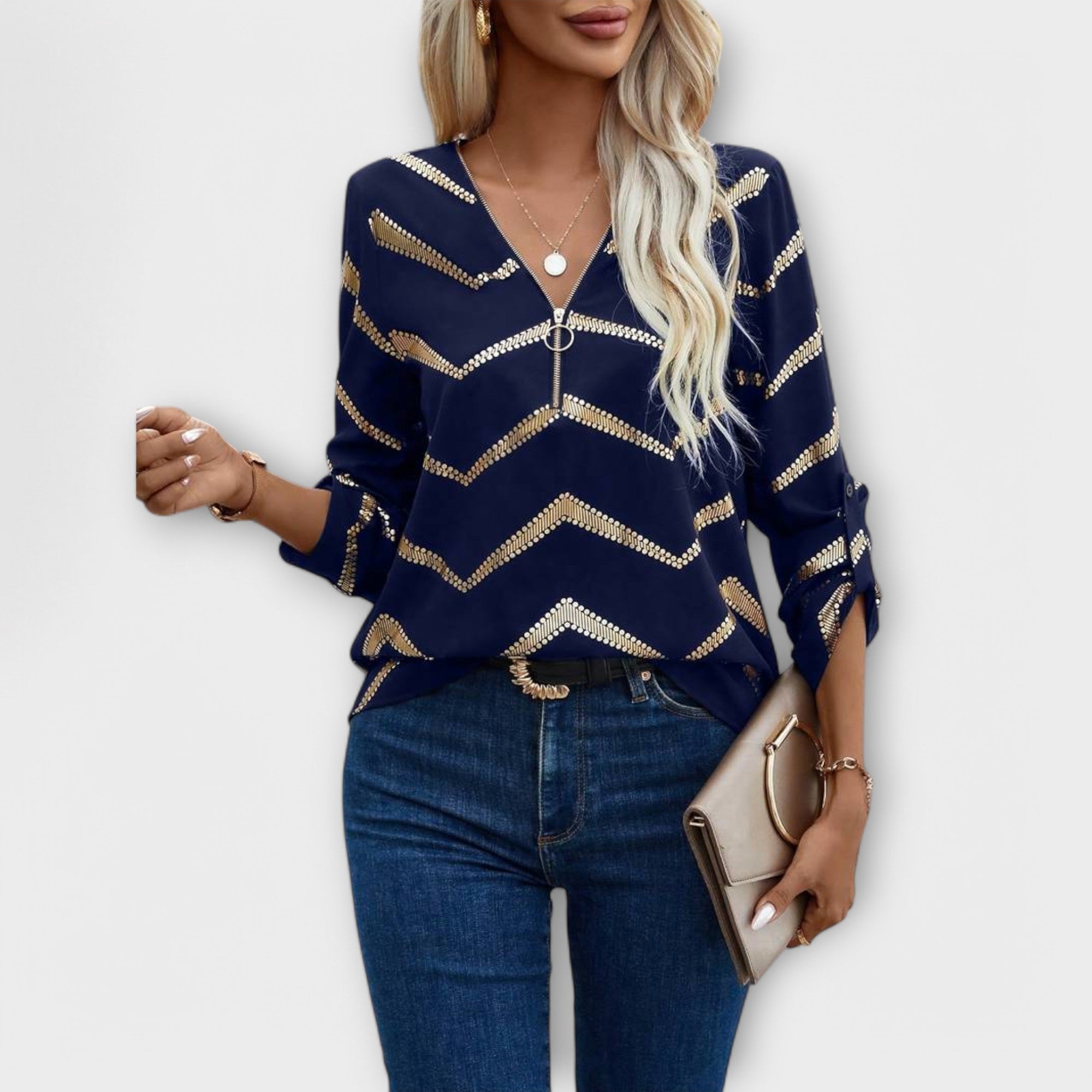 Emma - Tidless Elegant Bluse