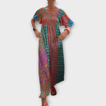 Melania - Livlig Boho Kjole