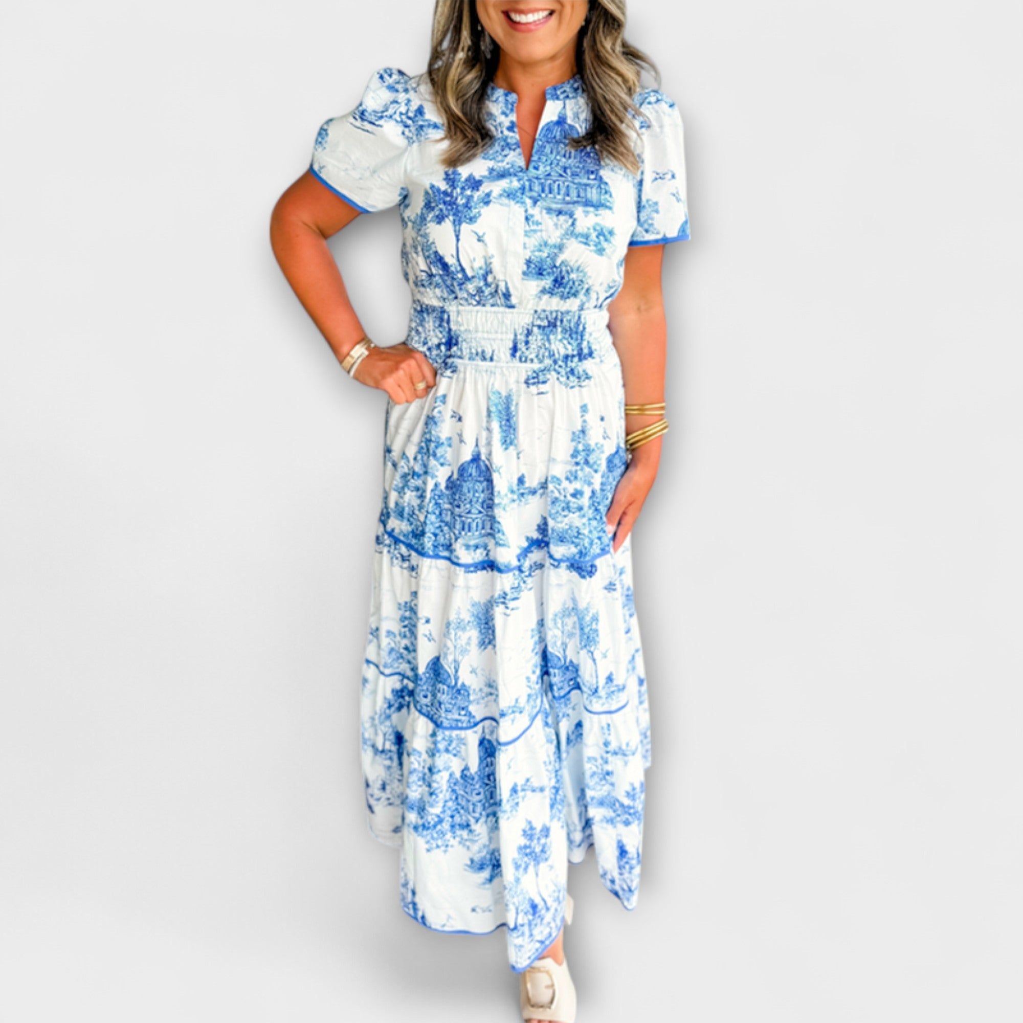 Eliza - Tidless Toile Maxi Kjole