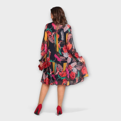 Caroline - Elegant Plus-Size Kjole for Ultimativ Komfort